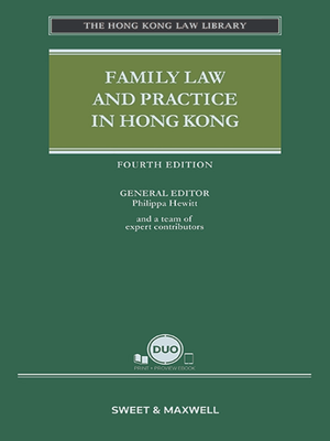 Family Law & Practice in Hong Kong, Fourth Edition