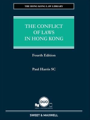 The Conflict of Laws in Hong Kong, Fourth Edition