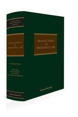 MacGillivray on Insurance Law, 16th Edition